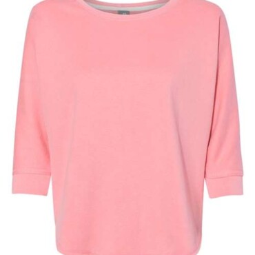 Women's Lounge Fleece Dolman Crewneck Sweatshirt