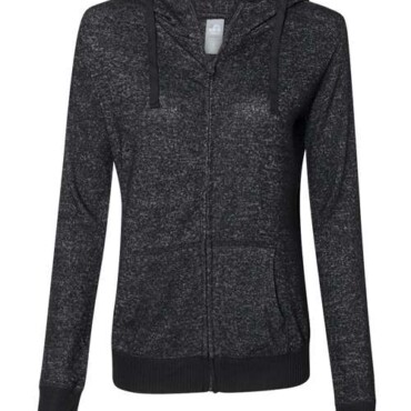 Women’s Cozy Jersey Hooded Full-Zip