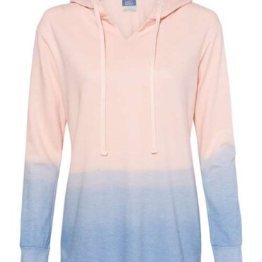 Women's French Terry Ombré Hooded Sweatshirt