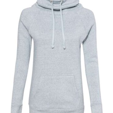 Women’s Space-Dyed Cowl Neck Sweatshirt