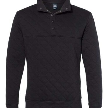 Men's Quilted Half-Snap Pullover