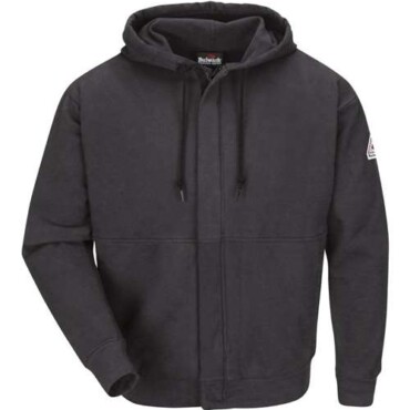 Men's Tall Zip-Front Hooded Sweatshirt