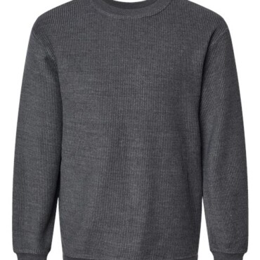 Unisex Corded Crewneck Sweatshirt