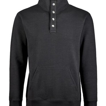 Men's Ripple Fleece Snap Sweatshirt