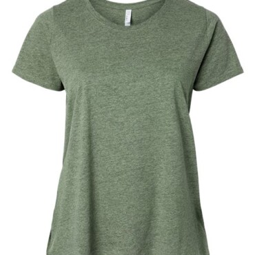 Women's Curvy Collection Fine Jersey Tee