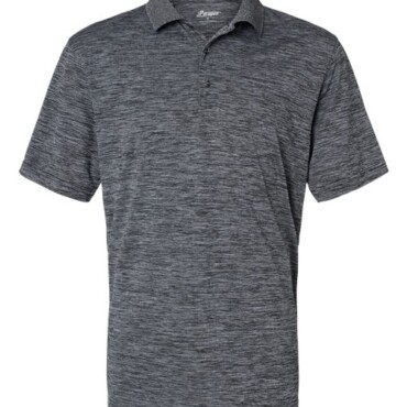 Men's Dakota Striated Heather Polo