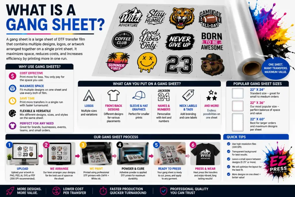 What Is a Gang Sheet?